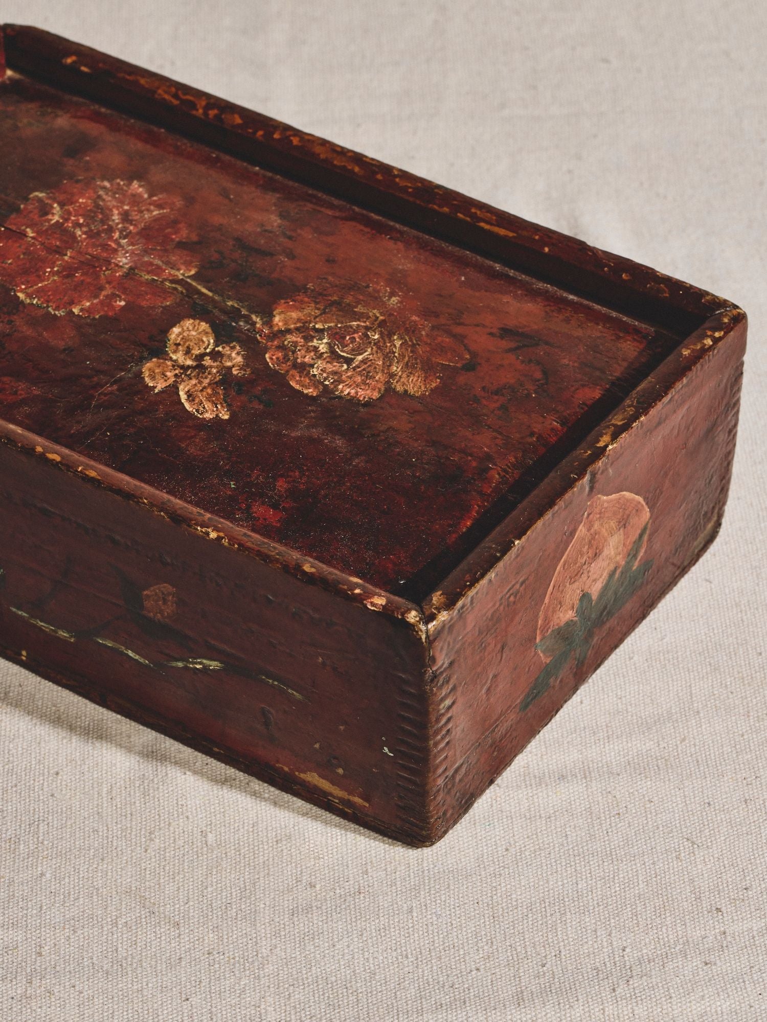 Scarlet Bloom Trinket Box
