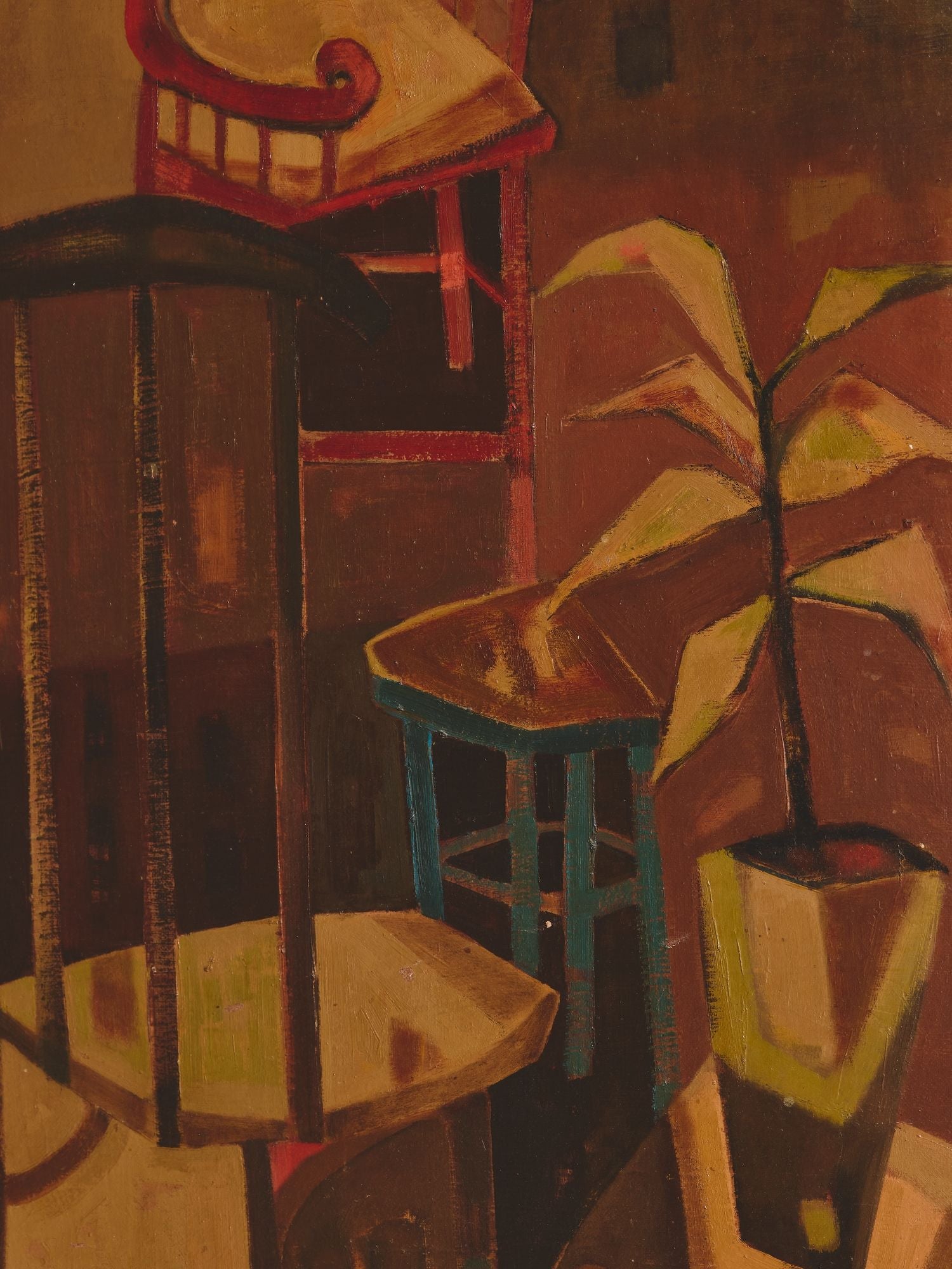 Joe Deluca Abstract Chairs