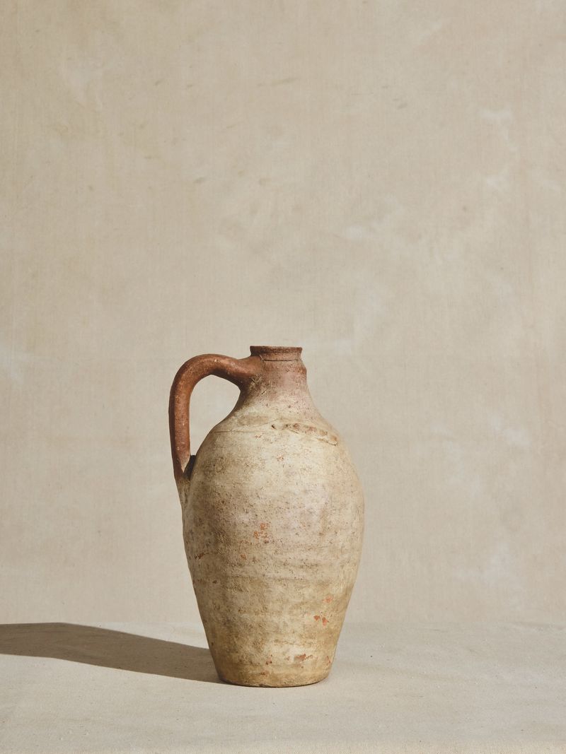 Handled Earthenware Vessel