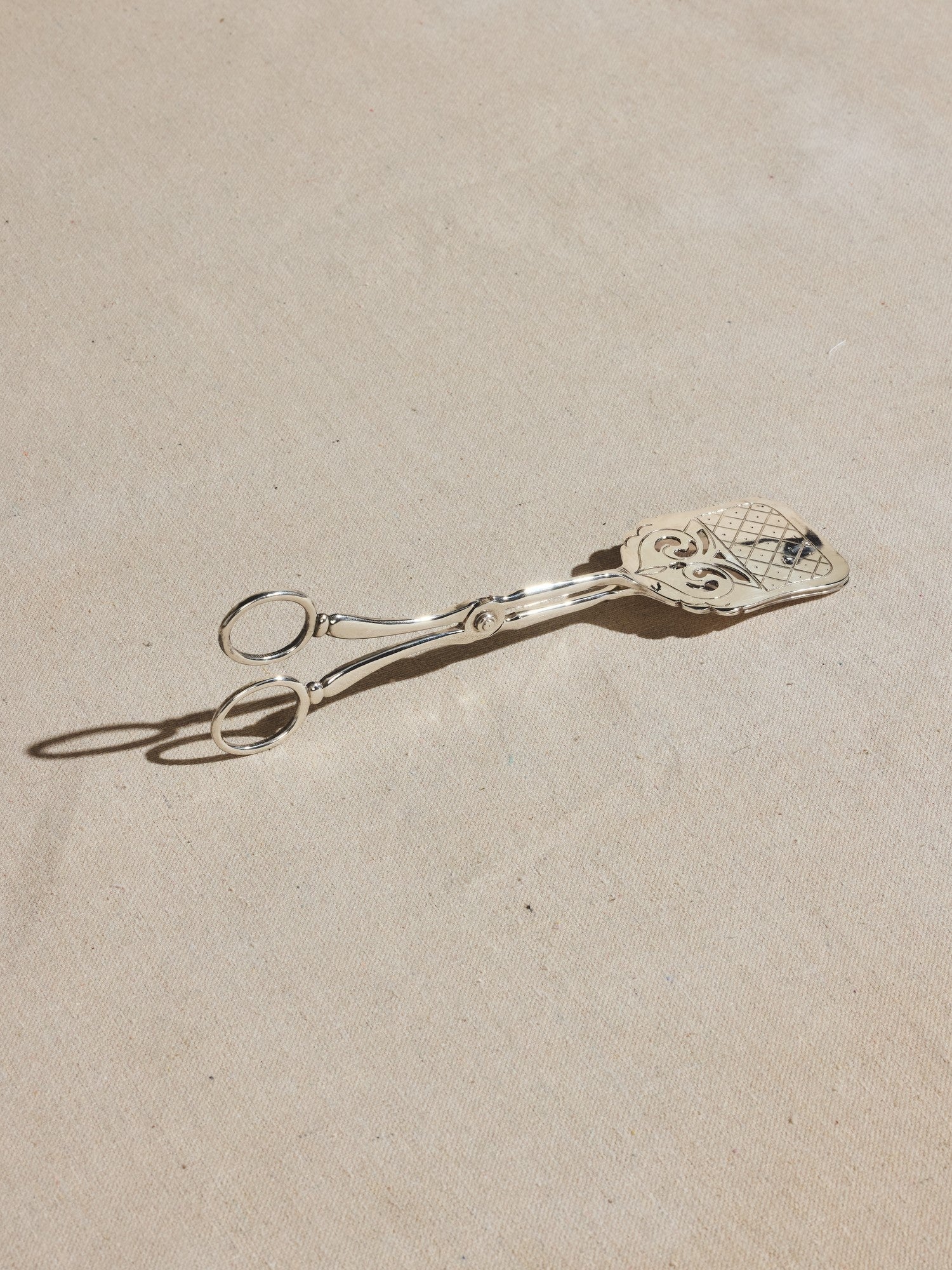 Engraved Pastry Tongs