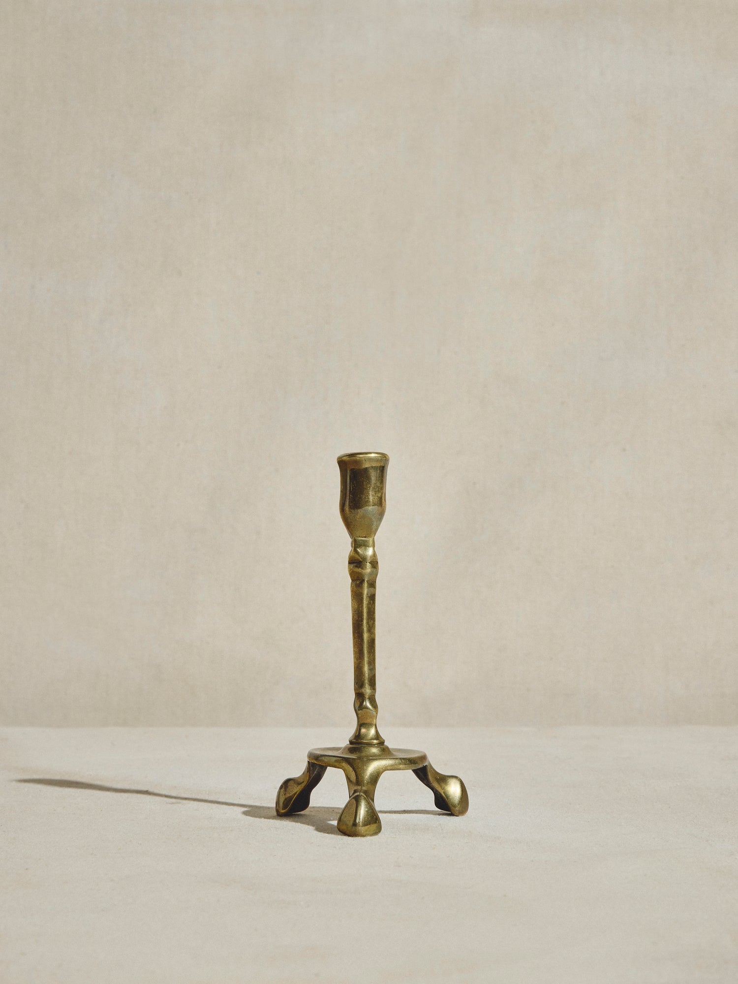 Brass Tripod Candle Holder