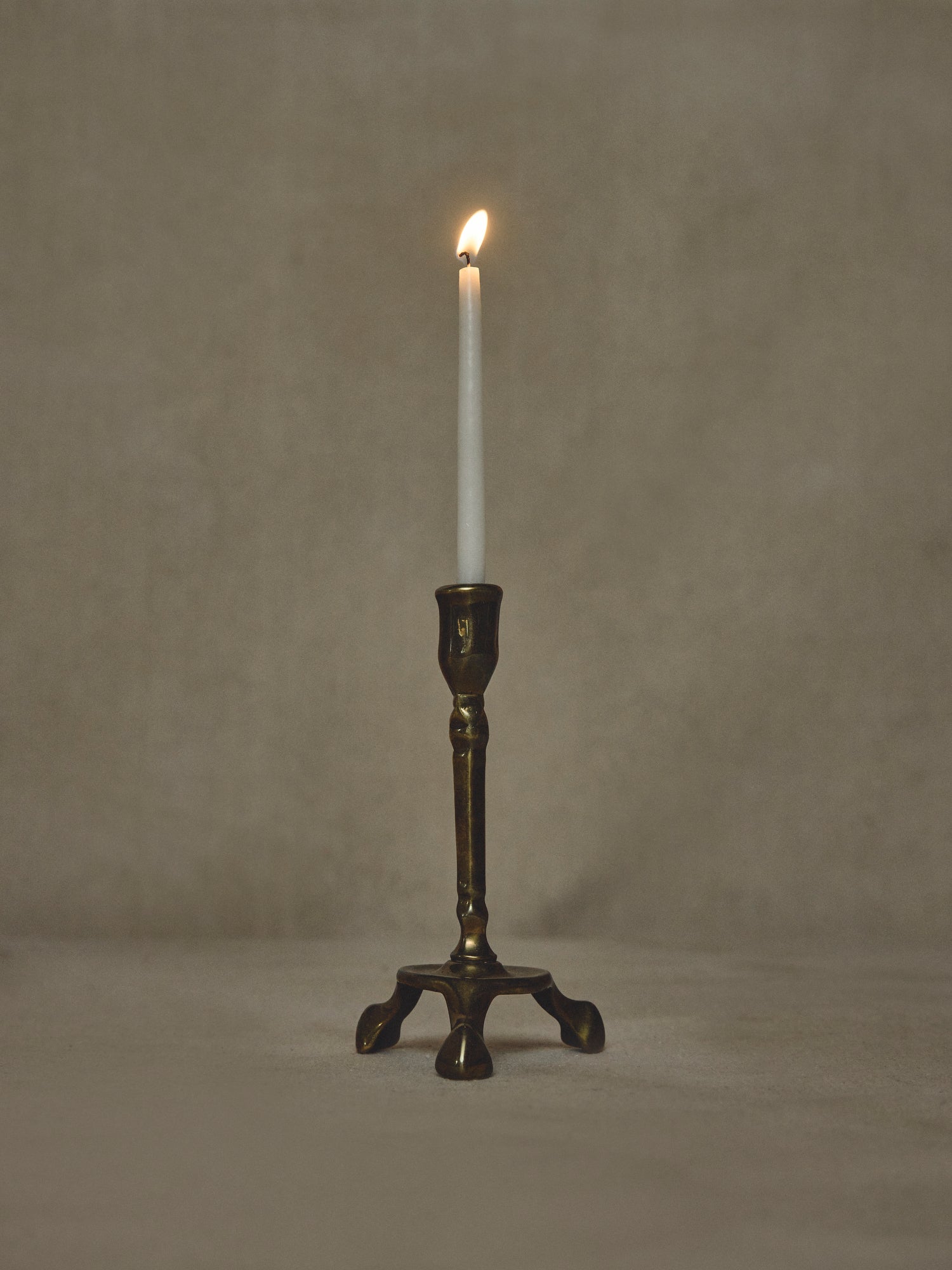 Brass Tripod Candle Holder