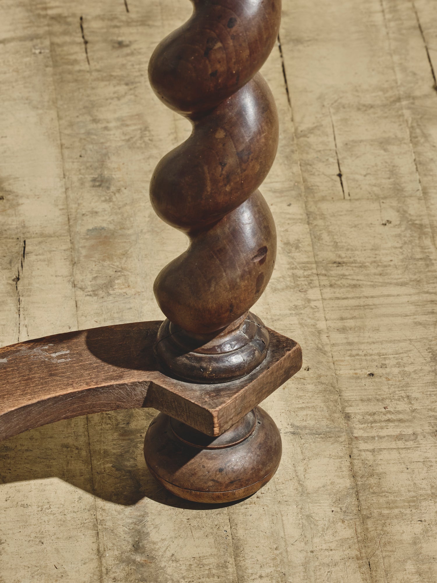 French Walnut Turn Table