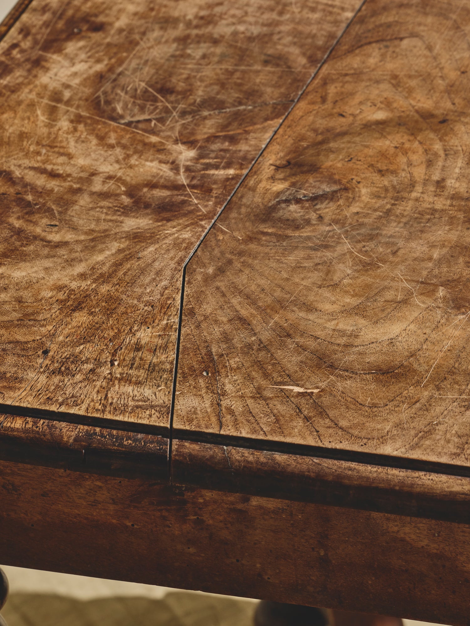 French Walnut Turn Table