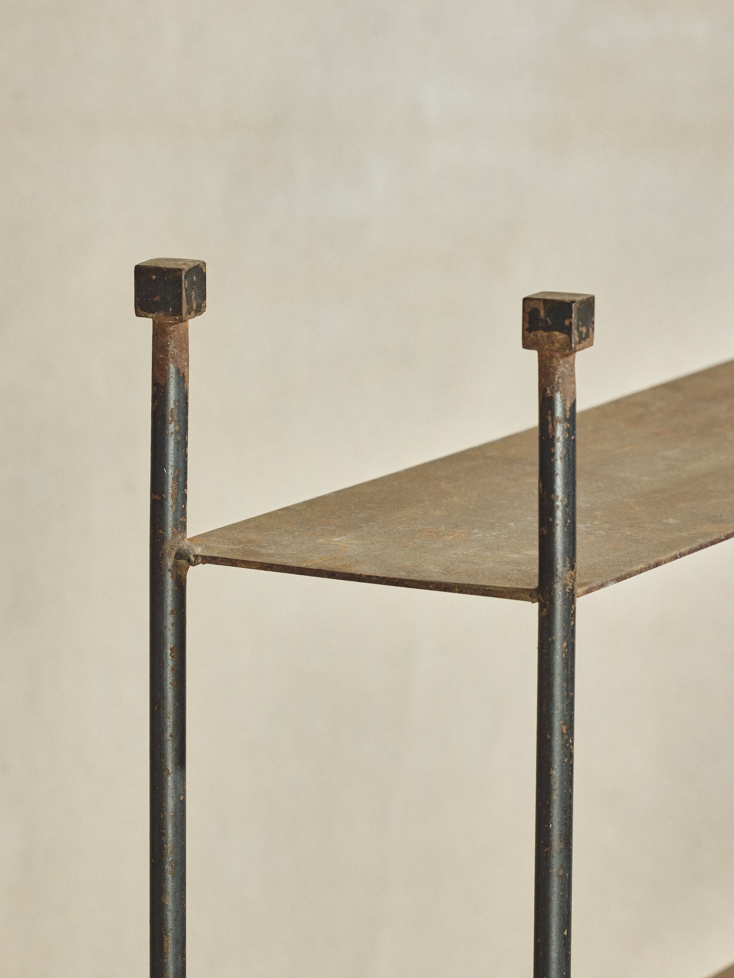 Frederick Weinberg Modern Iron Shelf