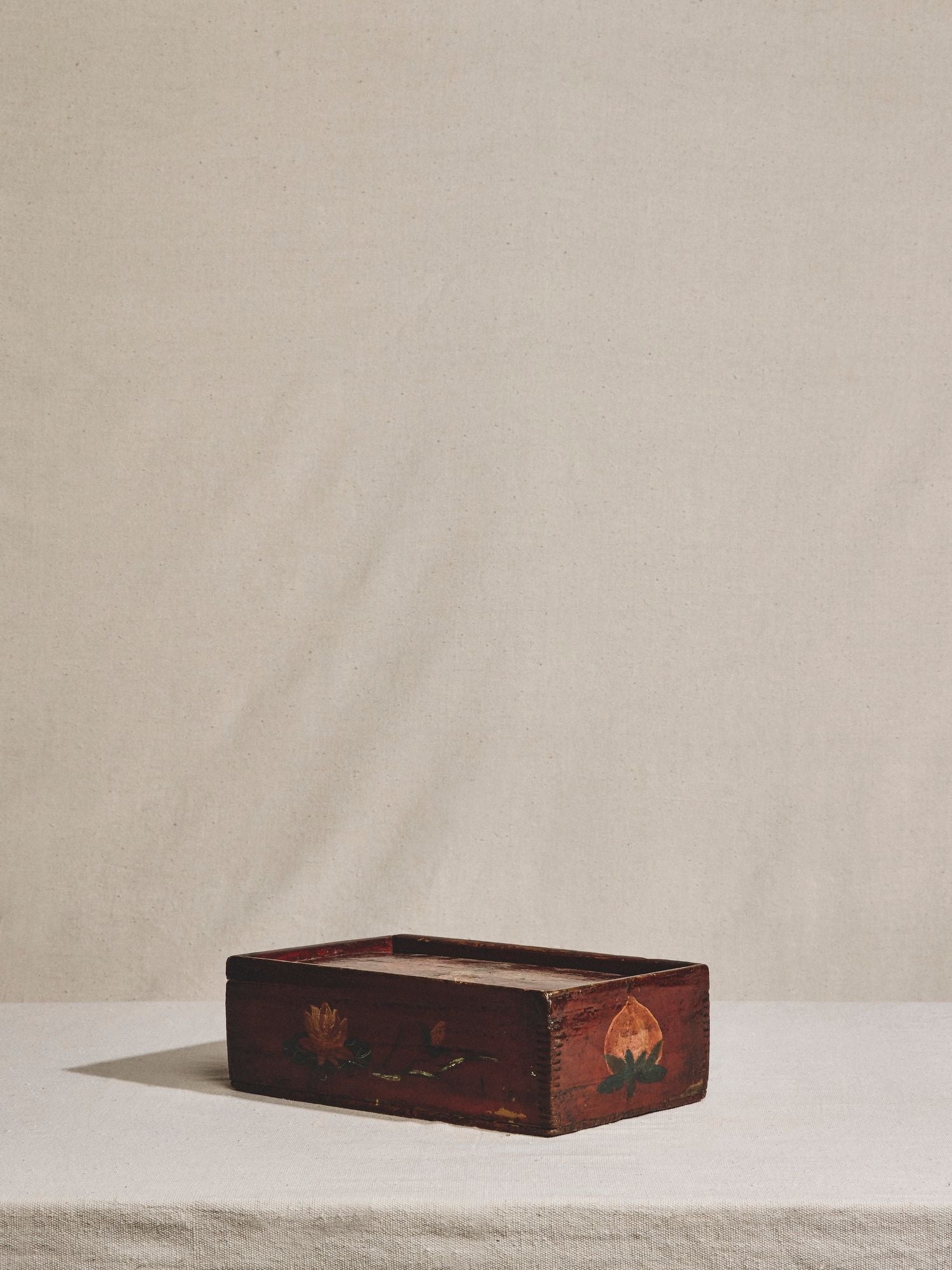 Scarlet Bloom Trinket Box