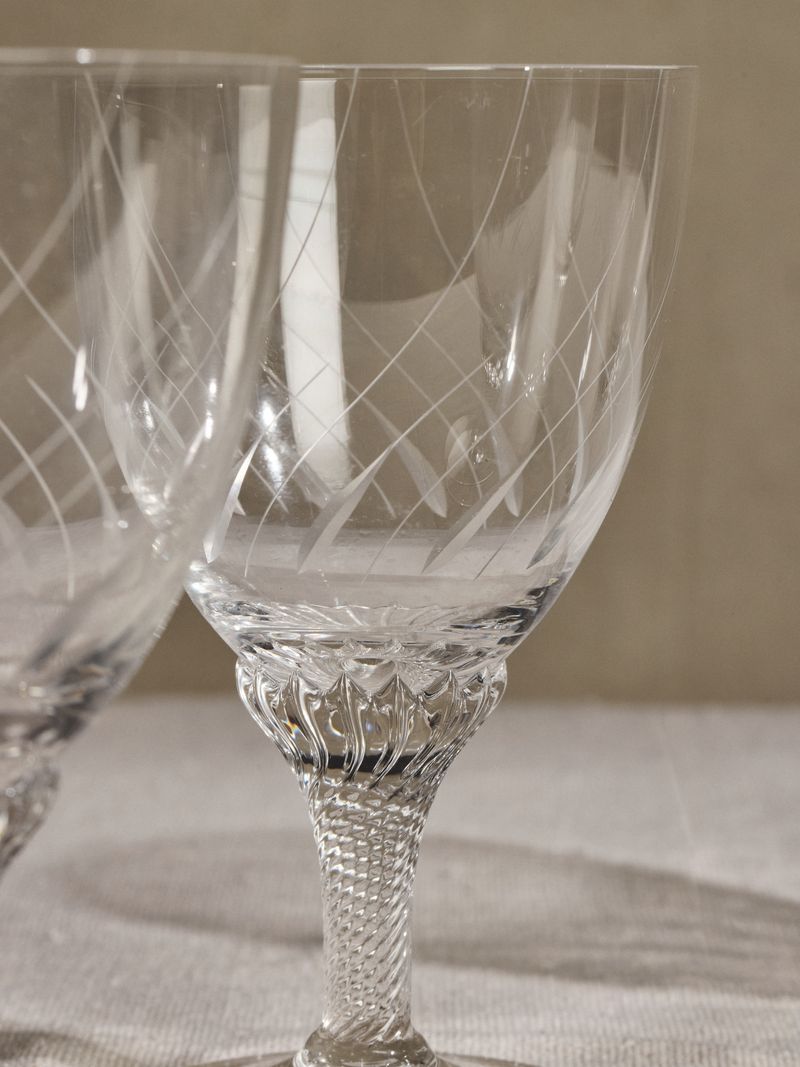 Steuben Water Goblets - Set of 5