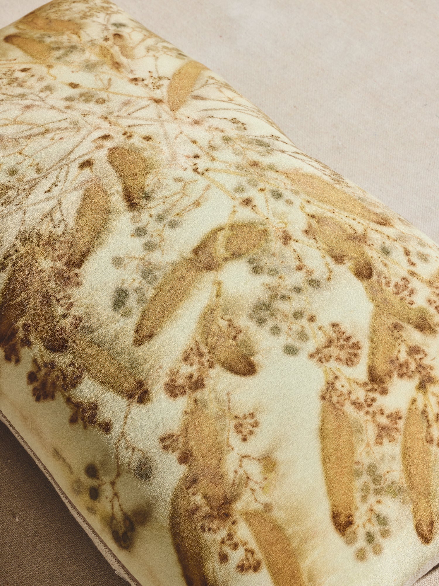 Golden Cat Tail Pillow