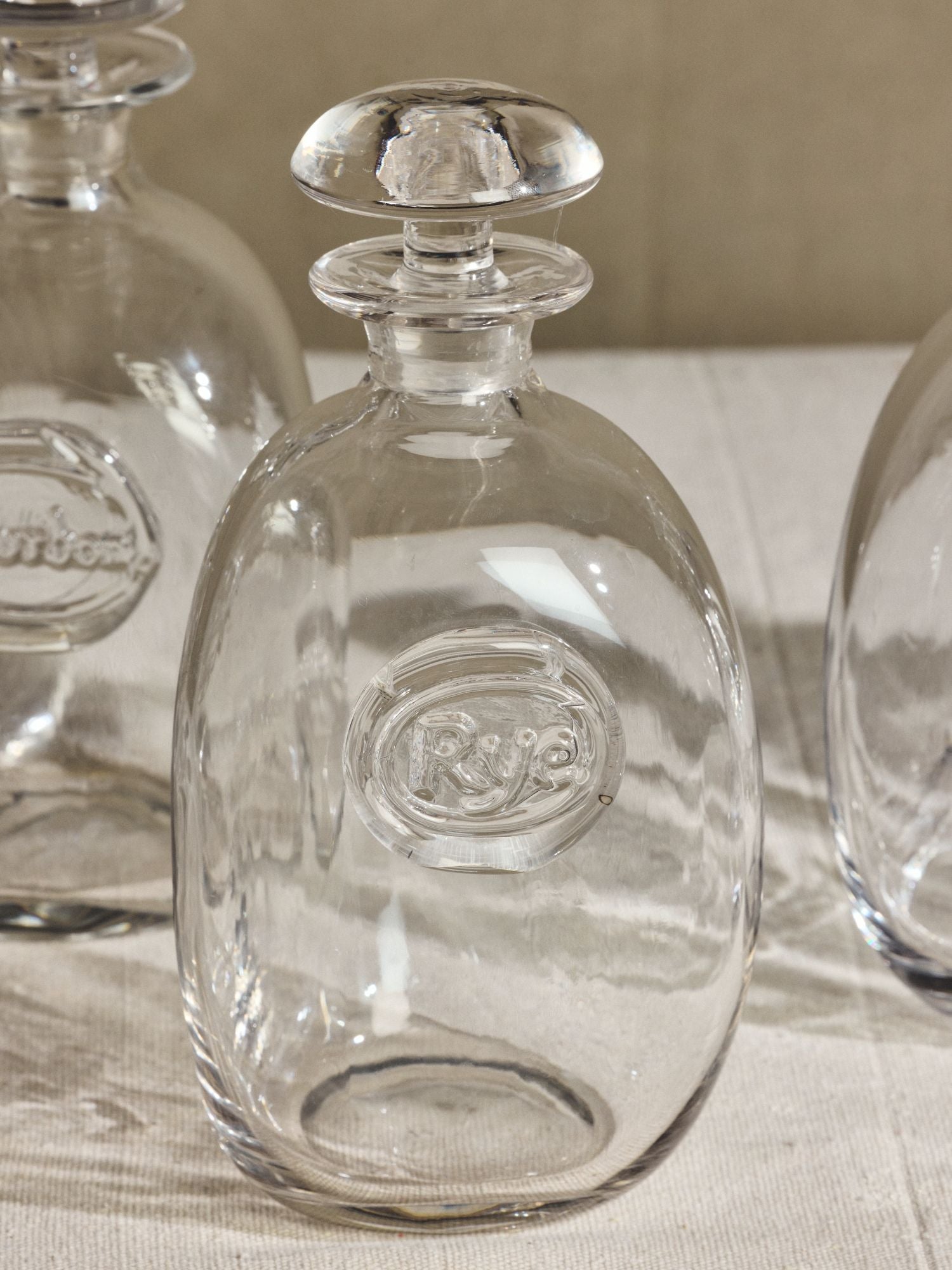 Glass Apothecary Decanters