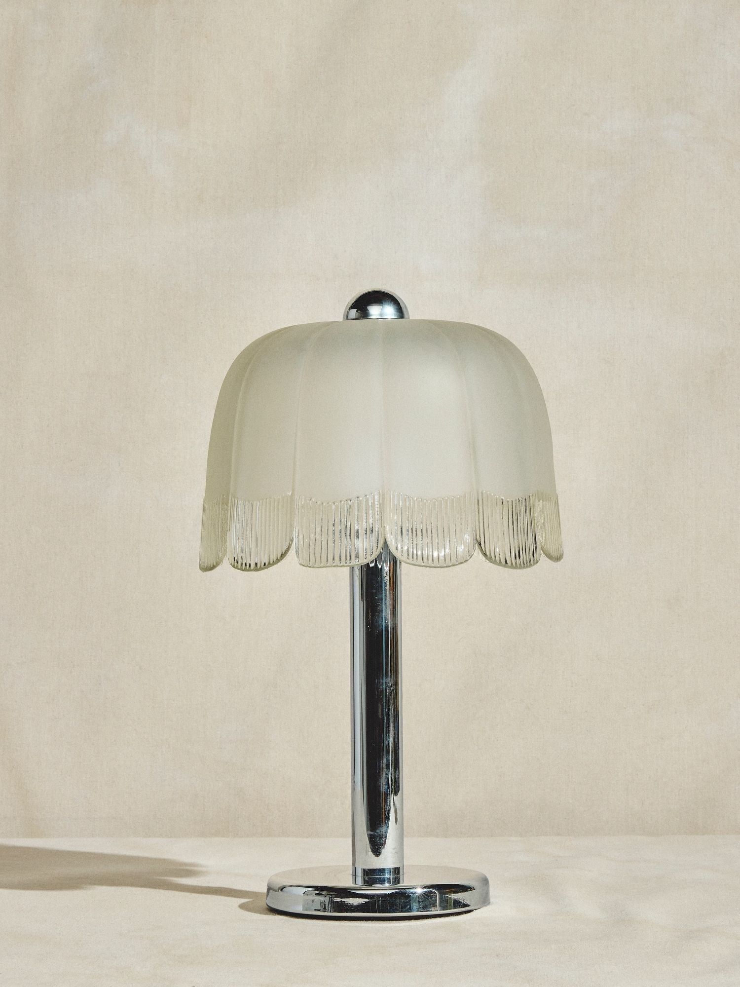 German Glass Lamp, 1950s–60s
