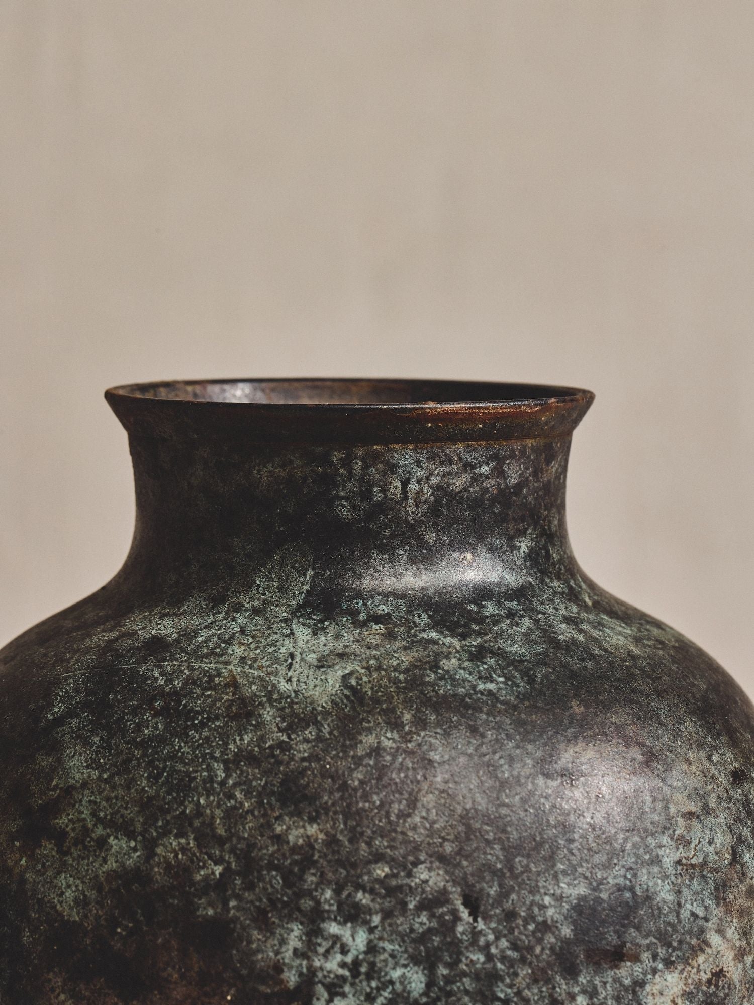 Verdigris Urn Vase