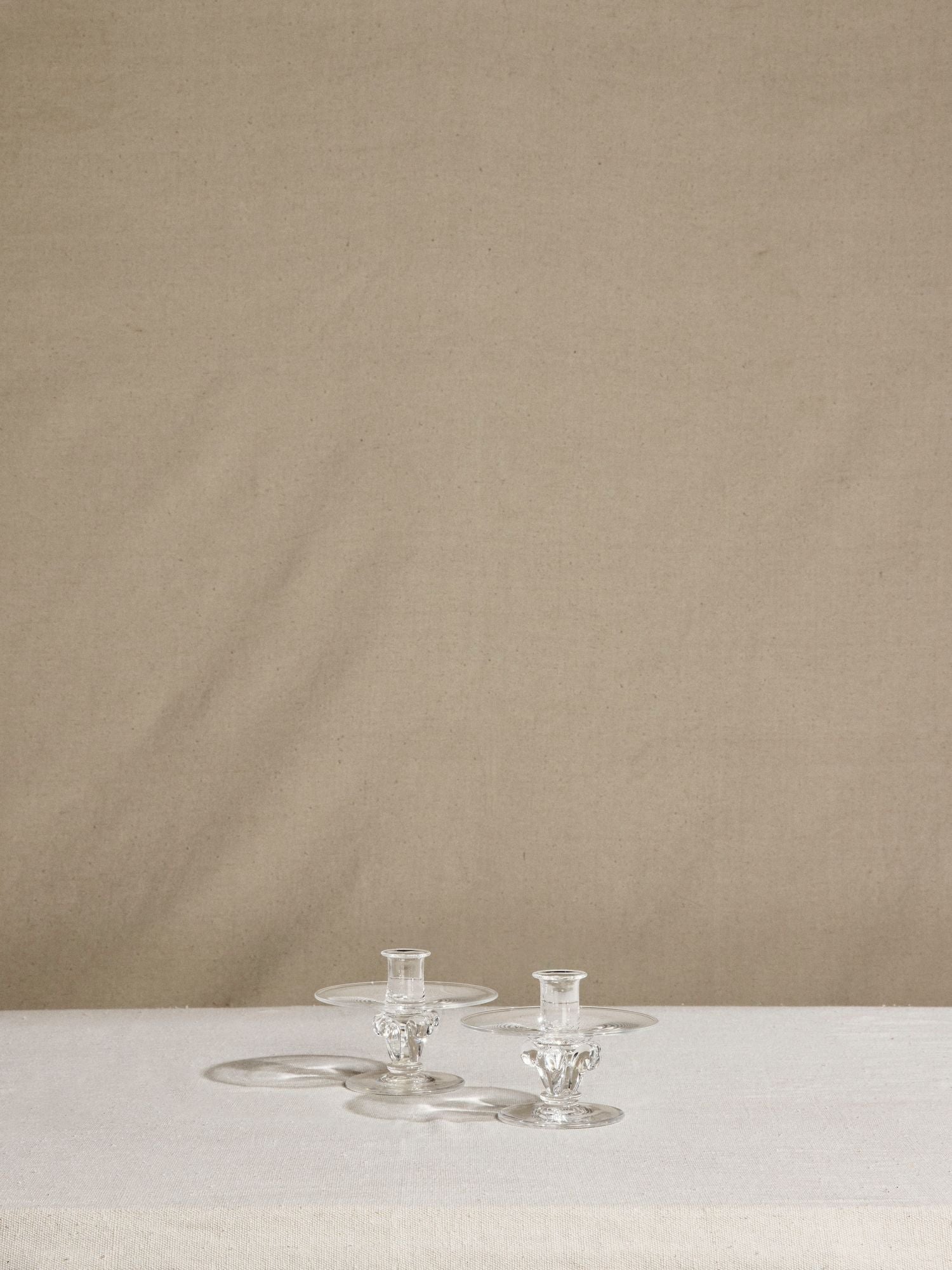 Steuben Candle Holder