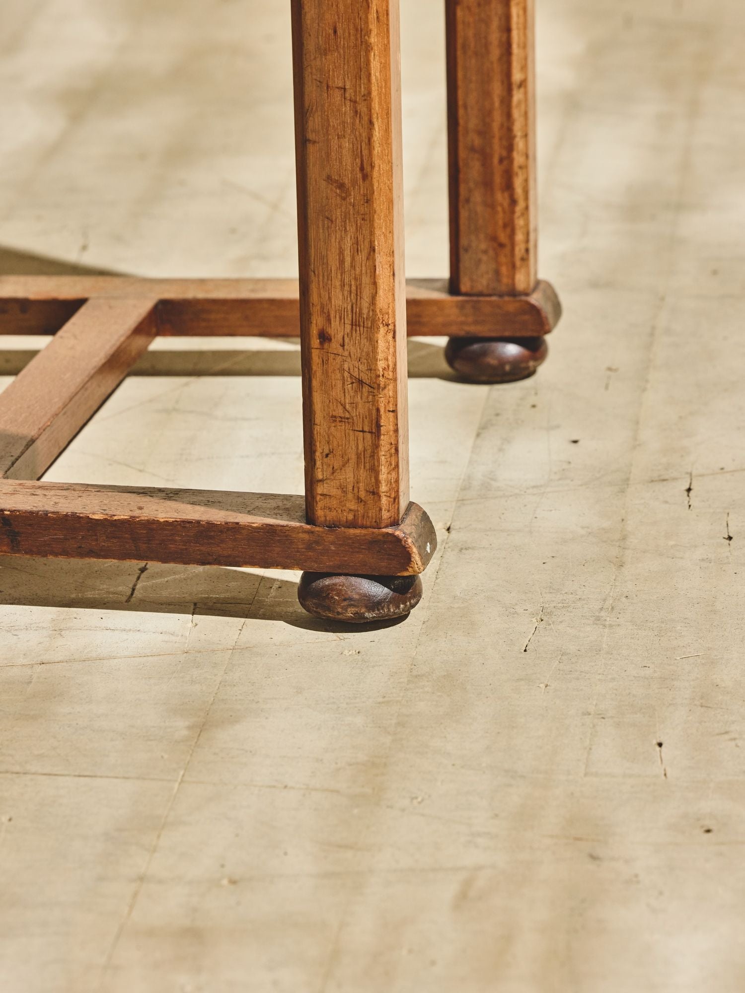 Set of 4 - 1920's Vintage Vermilion Flora Chairs