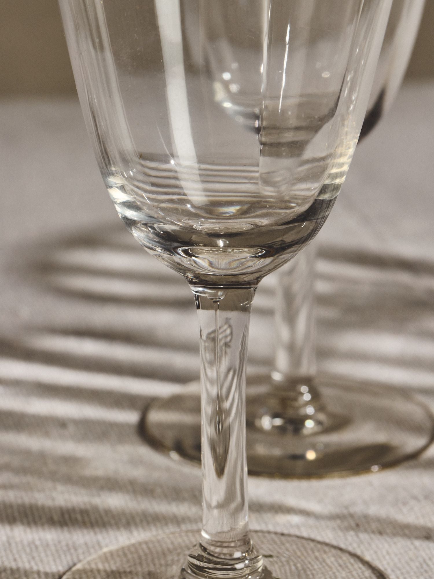 Gold Gilt Rimmed Goblets