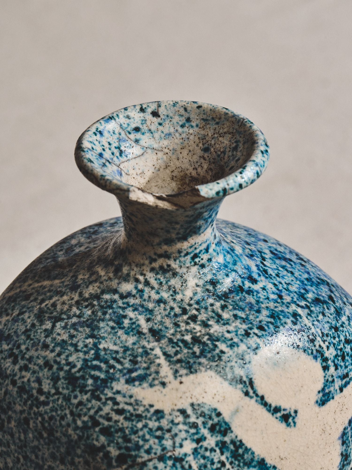 Blue and White Shadow Dancer Pottery