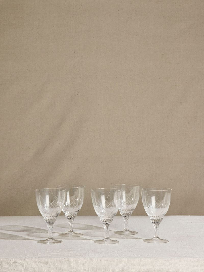 Steuben Water Goblets - Set of 5