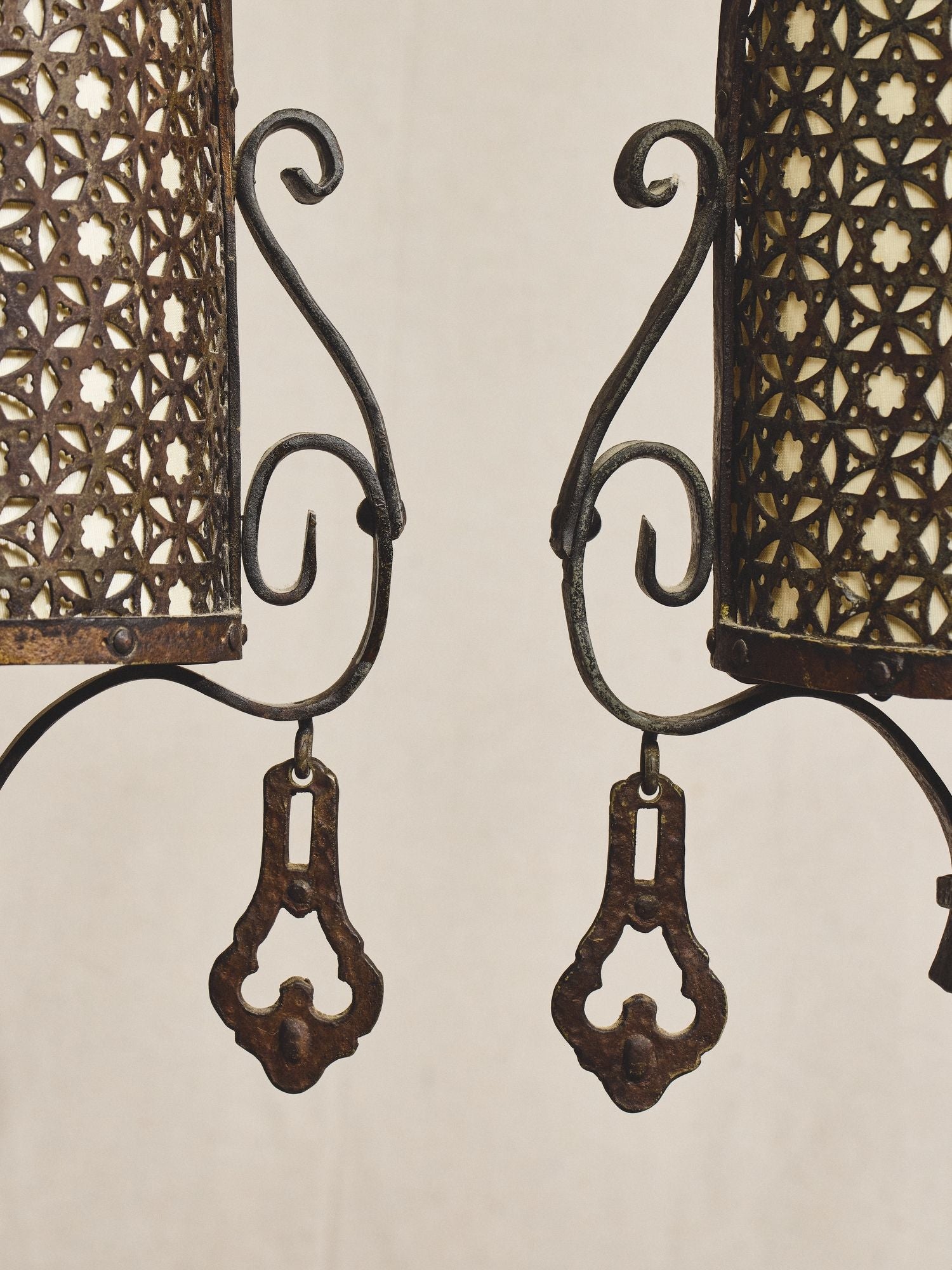 Pair of Oscar Bach Style Lamps