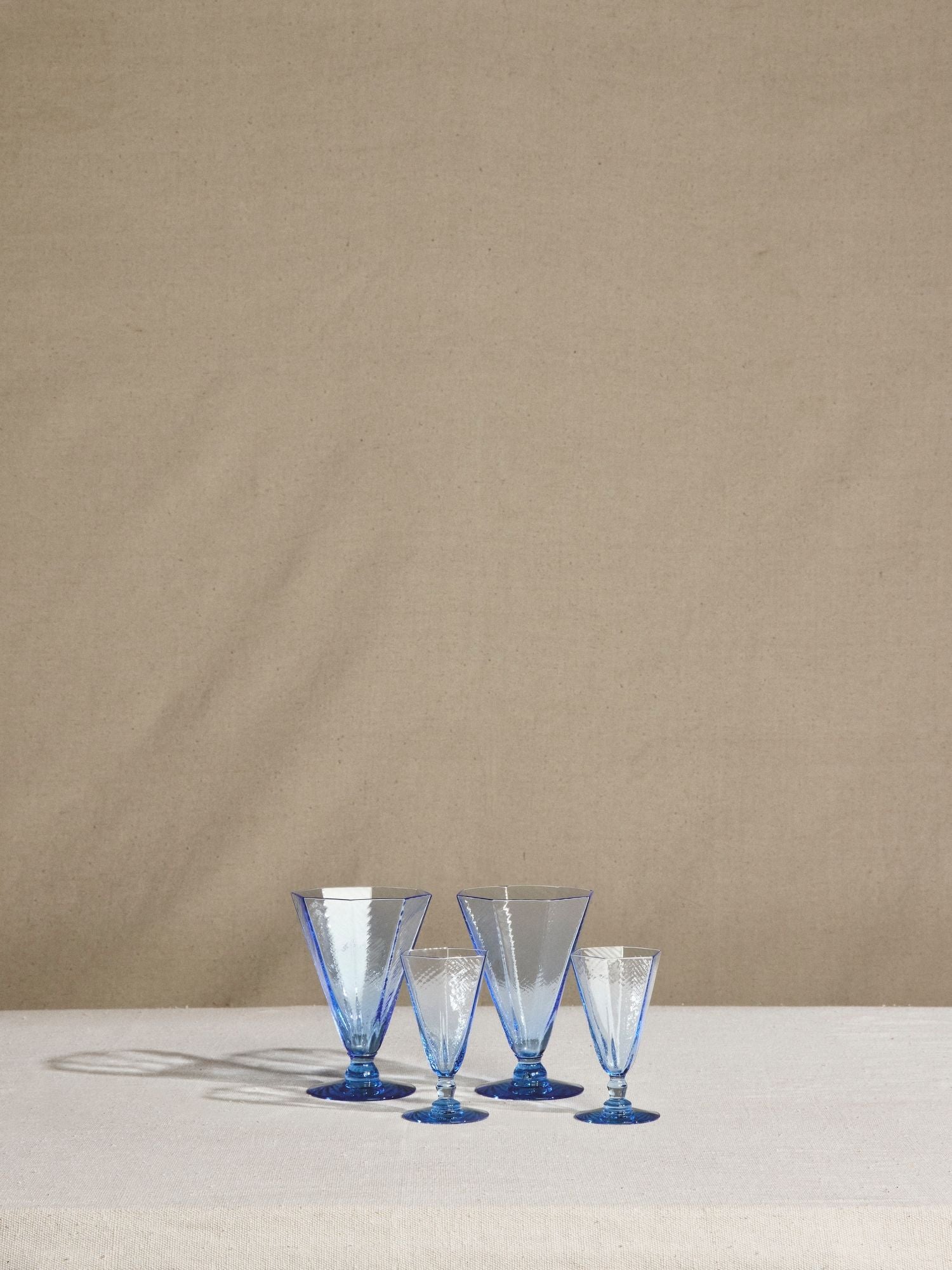 Set of 4 Art Deco Glasses