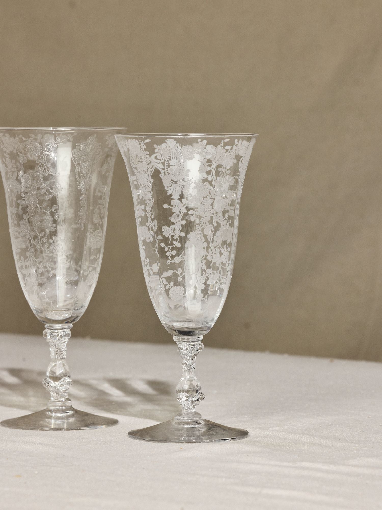 Fostoria Water Goblets