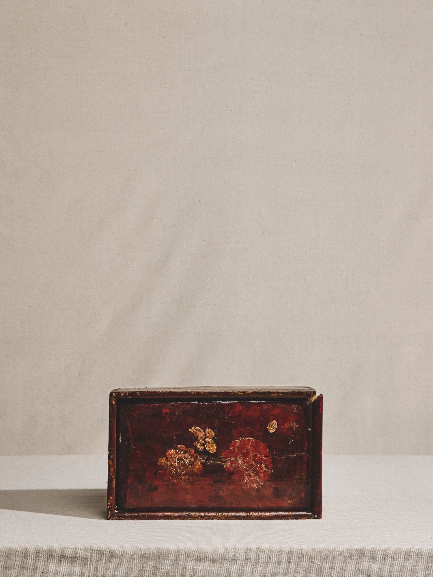 Scarlet Bloom Trinket Box