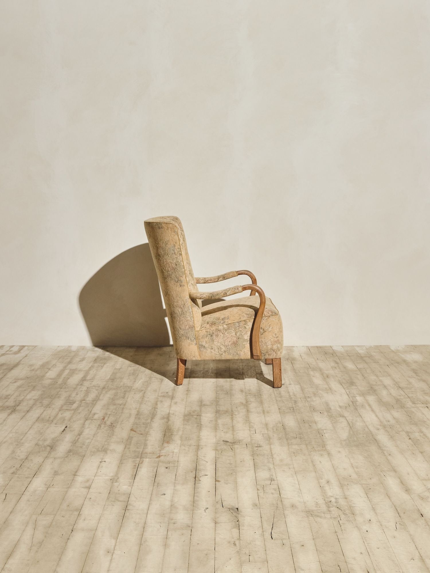 Alfred Christensen Velvet Armchair