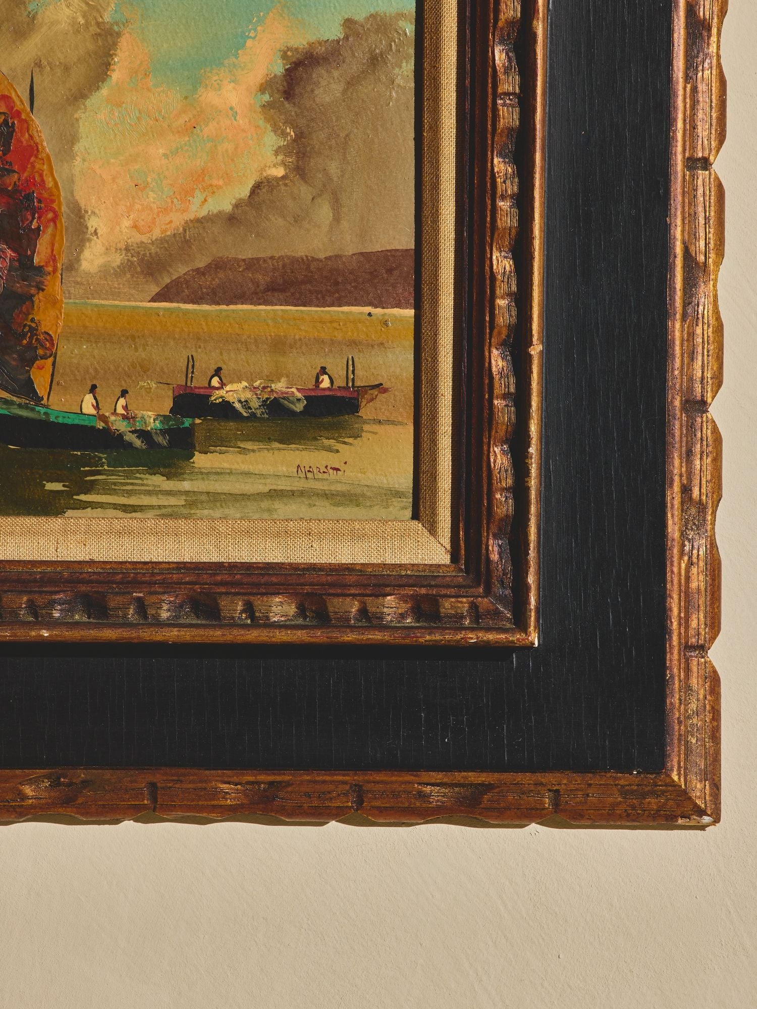 Giovanni Maratti Seascape Canvas