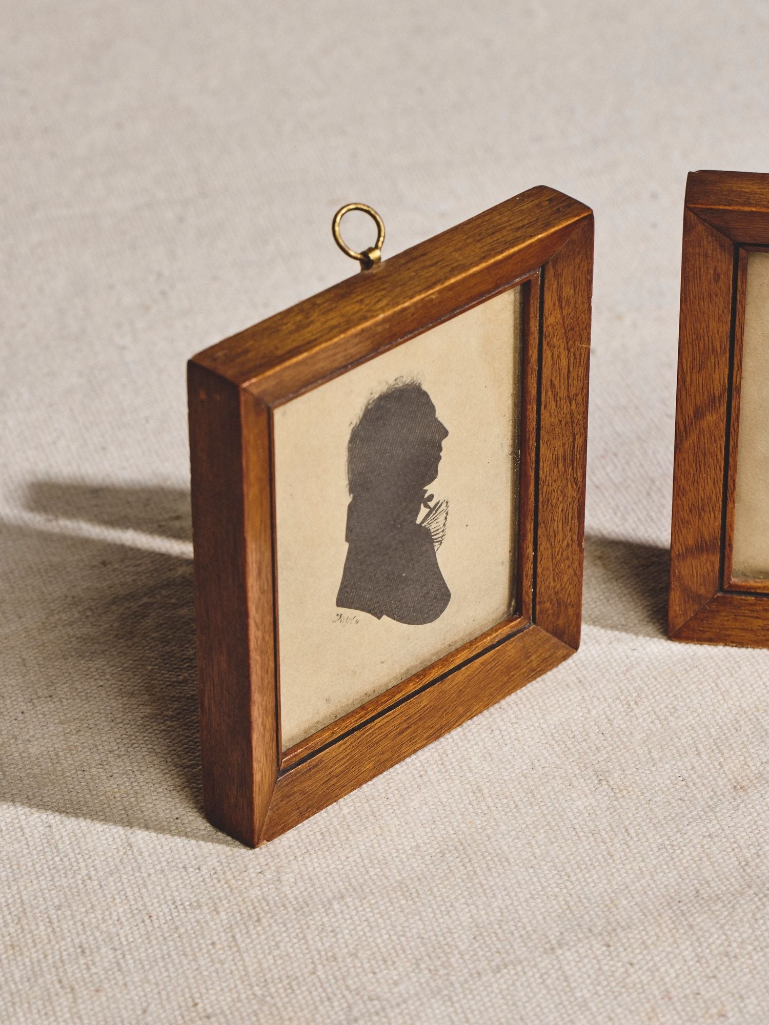 Pair of Silhouette Portraits