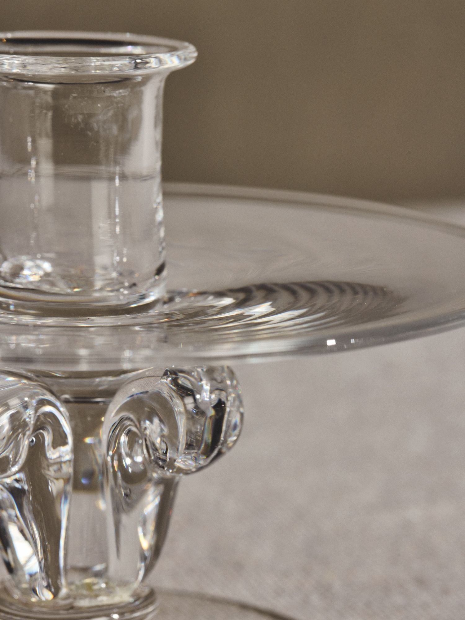 Steuben Candle Holder