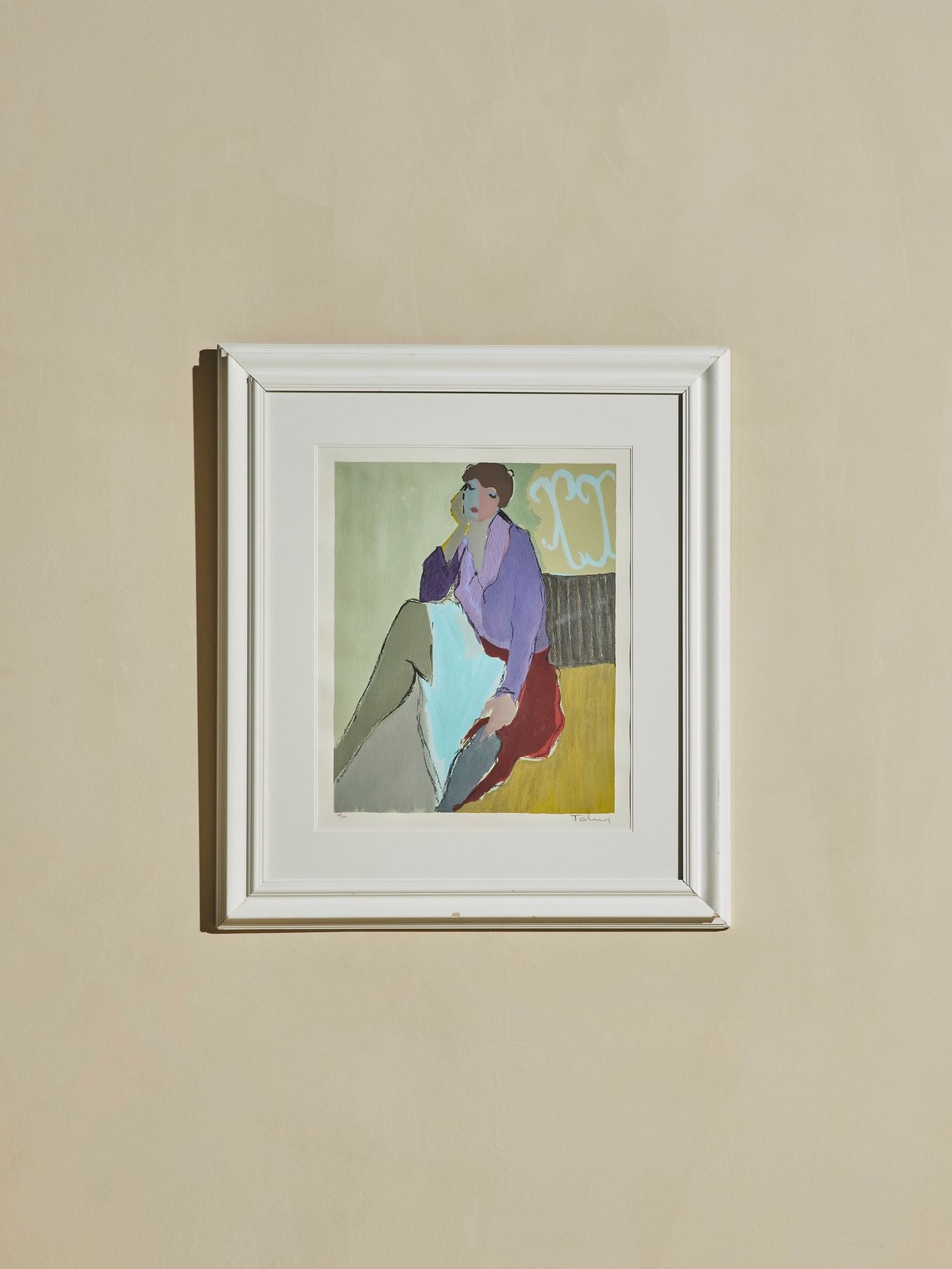 絵画 IsakuChristian#2 Itzchak Tarkay 