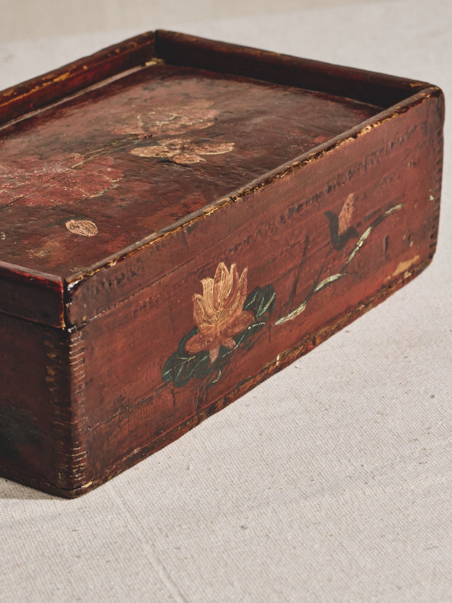 Scarlet Bloom Trinket Box