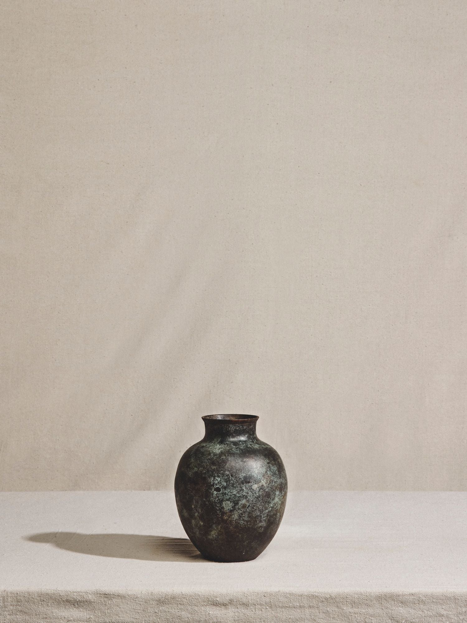 Verdigris Urn Vase