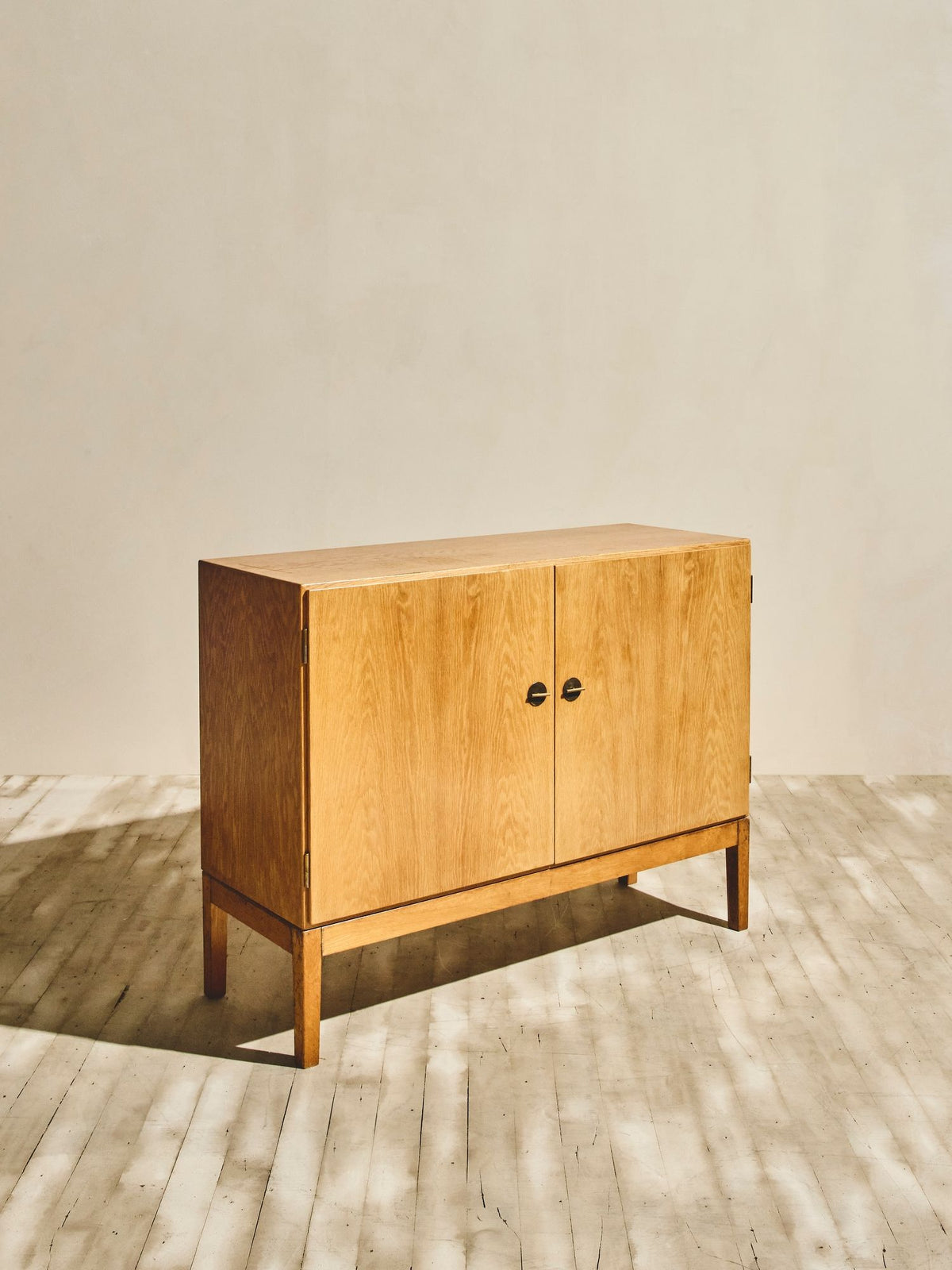 Vintage Danish Oak Sideboard with Cutlery Trays - Mid-Century