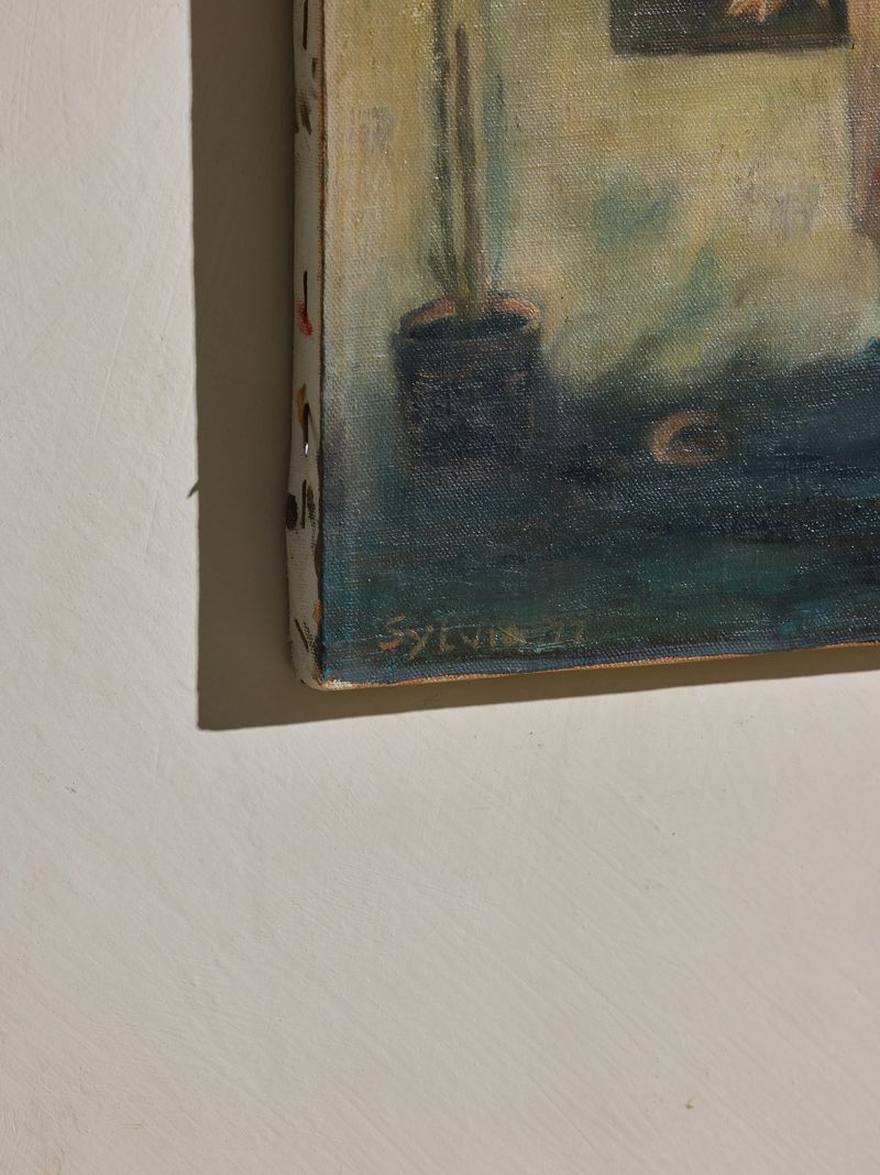 Signed Painting of Woman