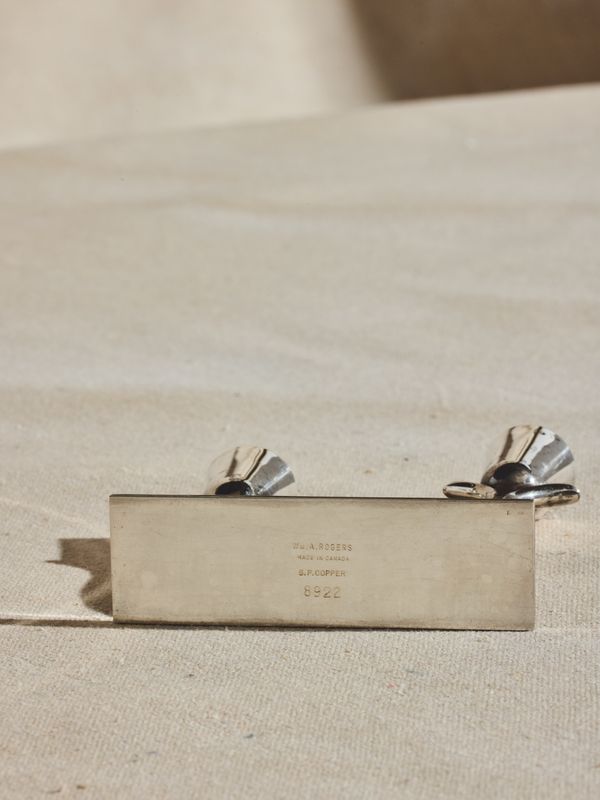 Pair of Silver Branch Candleholders