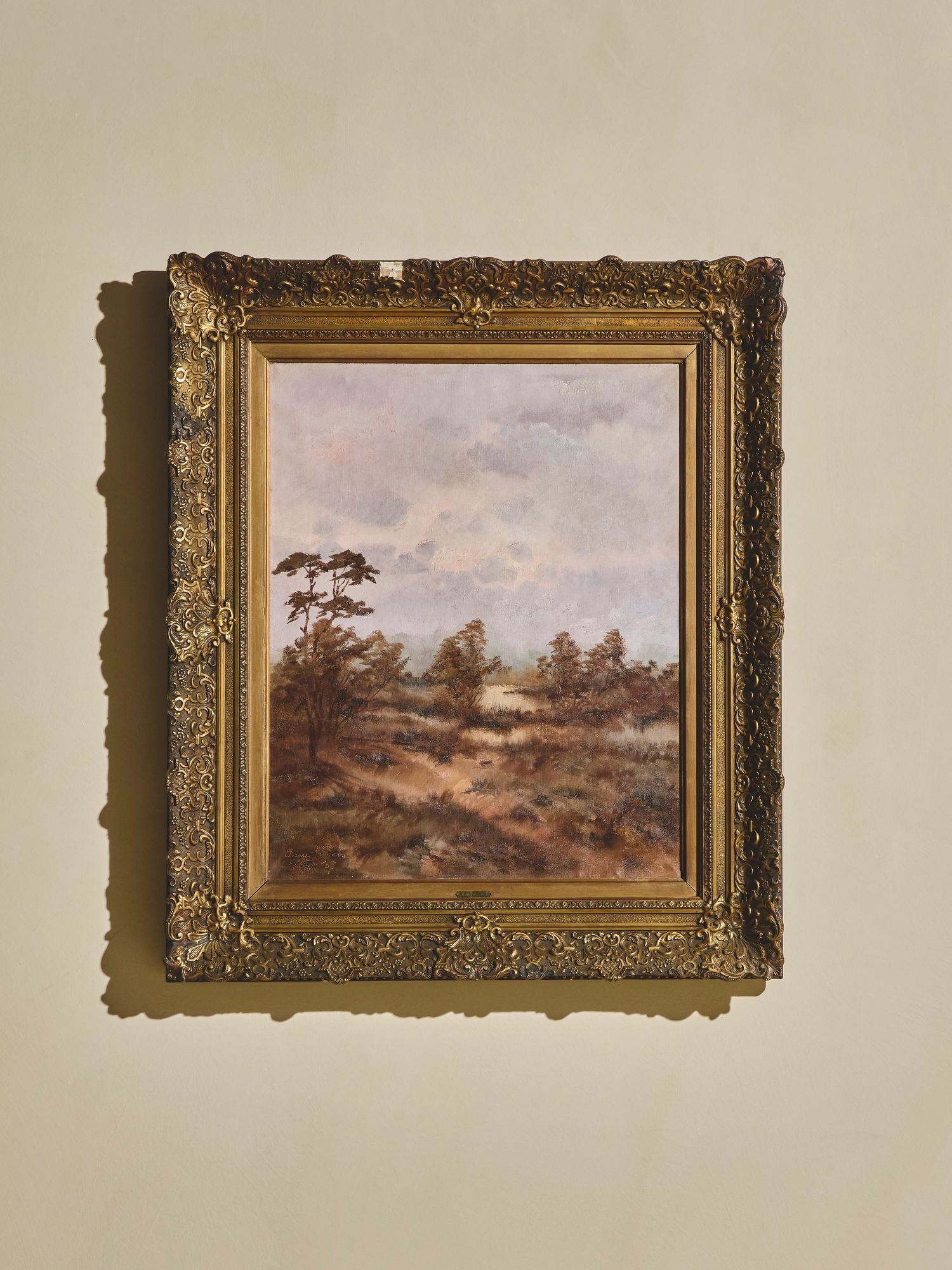 Countryside Landscape Painting By Pierre Jacobs
